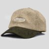 Lazar Cream with Green Visor Baseball Hat