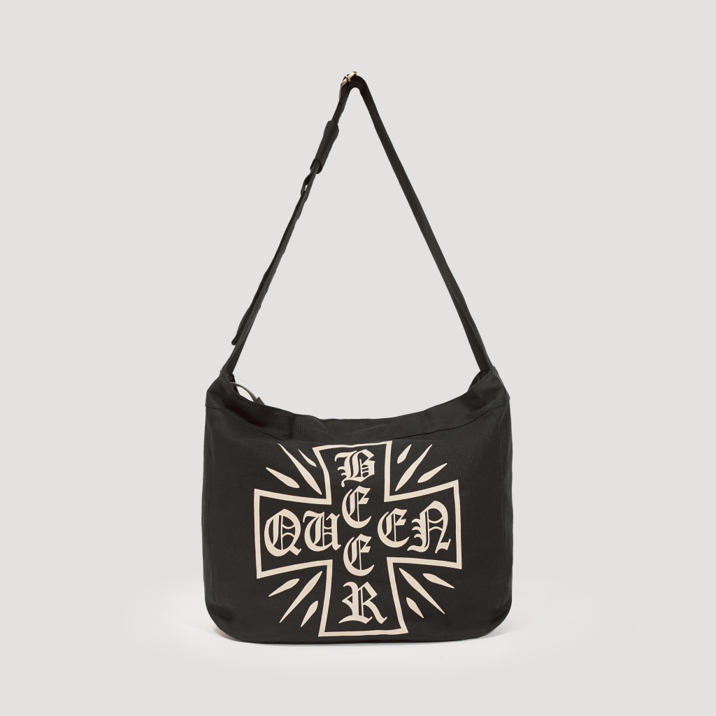 Queenbeer - NewsPaper Bag Chroma Black