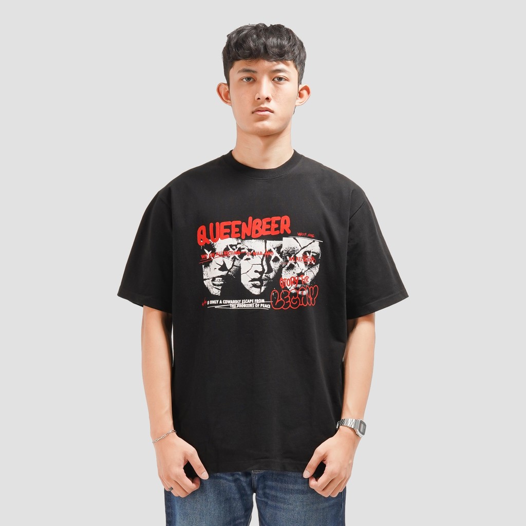 Queenbeer - T-shirt Jennie Black