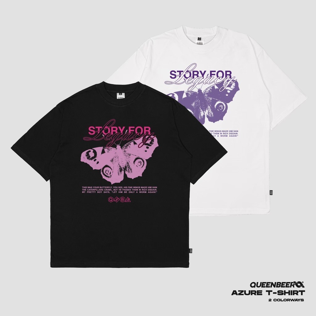 Queenbeer - T-Shirt Azure