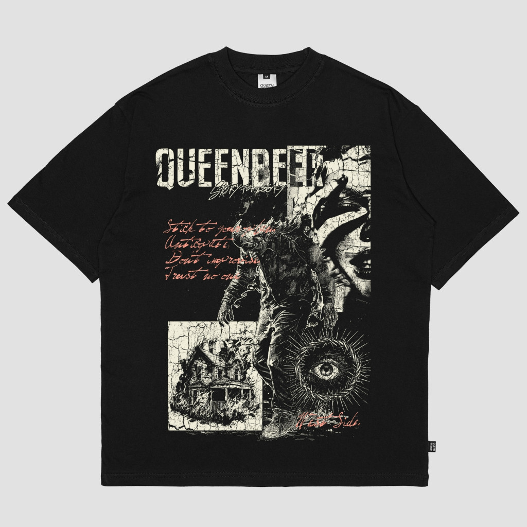 Queenbeer - T-shirt Havock Black