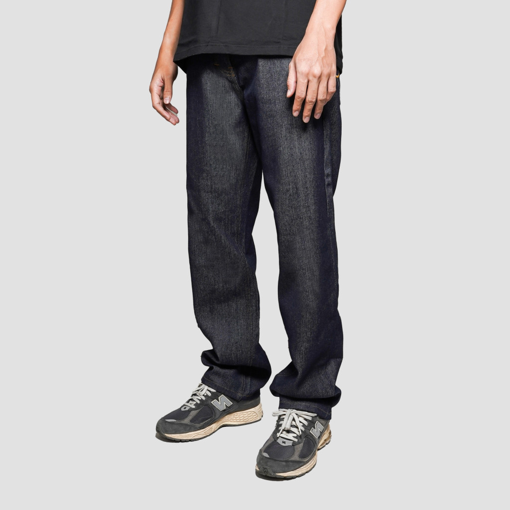 Queenbeer - Denim Pants Walsh Blue Indigo Raw