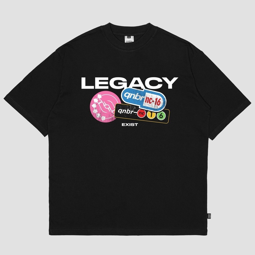 Queenbeer - T-shirt Delonge Black