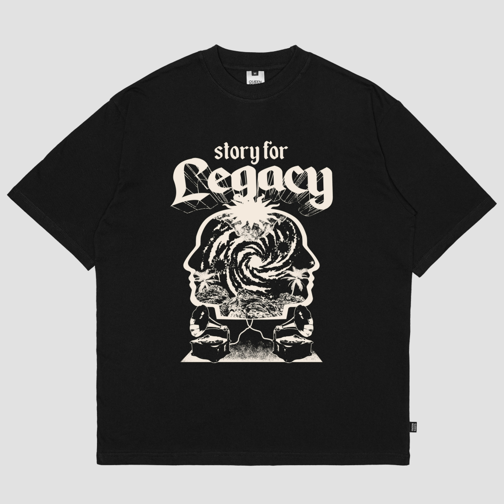 Queenbeer - T-shirt Entity Black