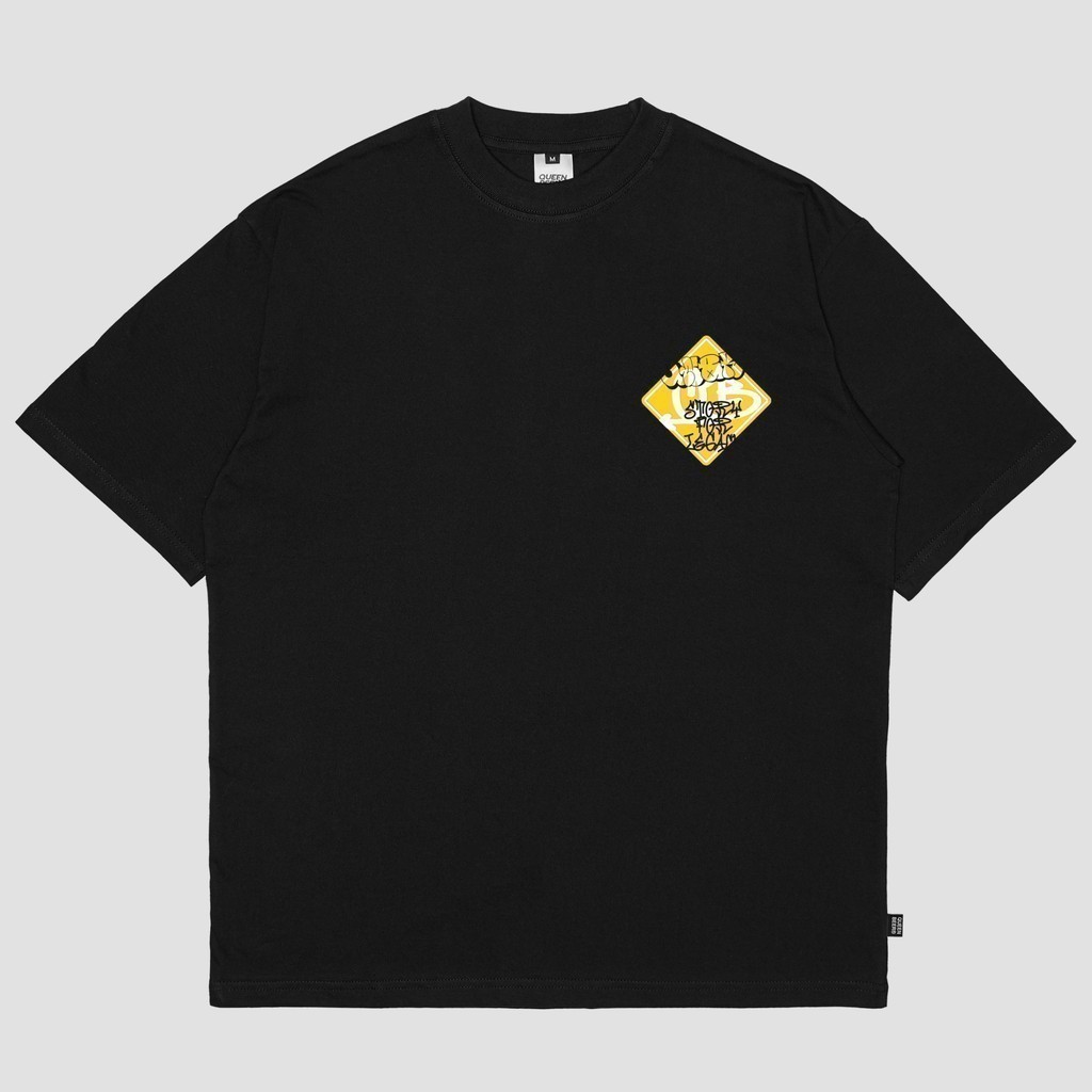 Queenbeer - T-shirt Ratsy Black