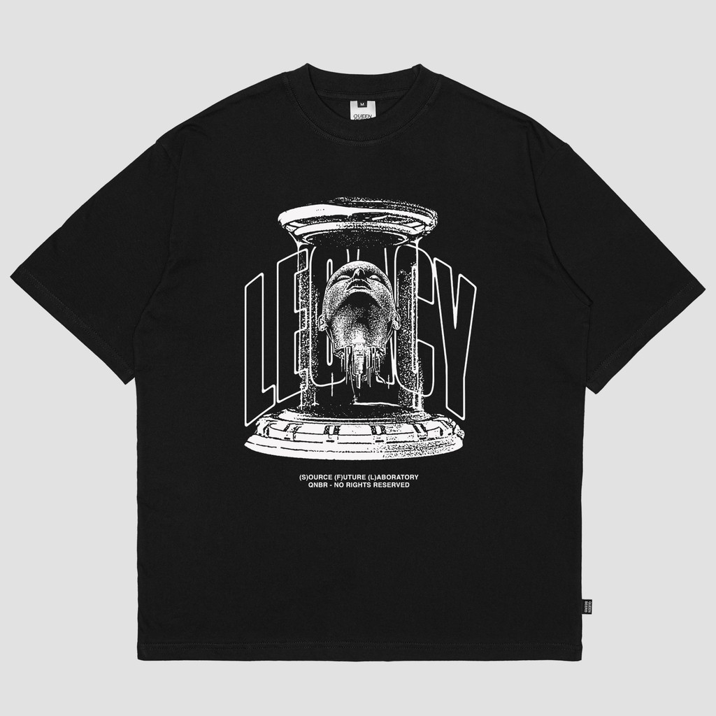 Queenbeer - T-shirt Clinton Black
