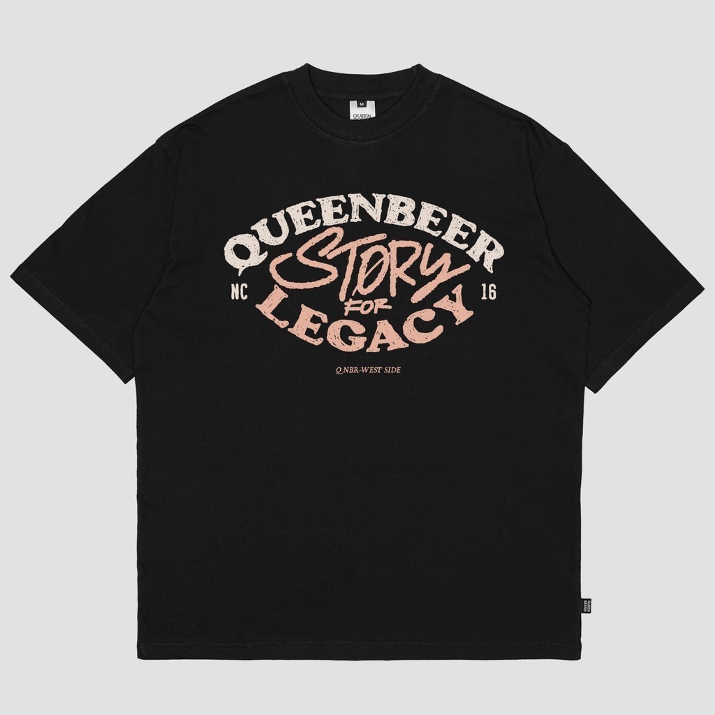 Queenbeer - T-shirt Berine Black