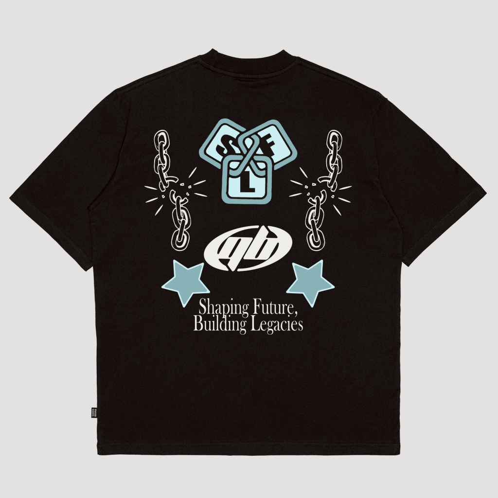 Queenbeer - T-shirt Cherish Black