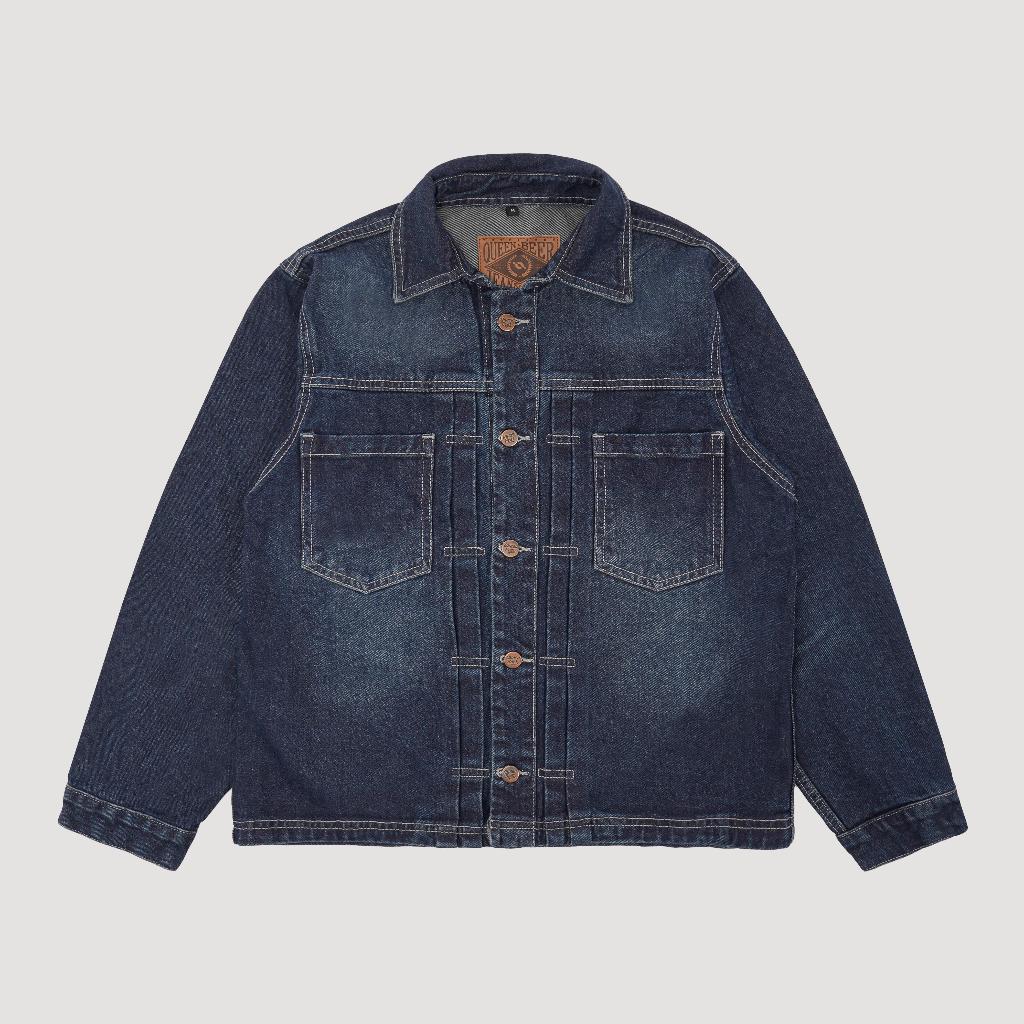 Queenbeer - Denim Jacket Watkins Blue Washed