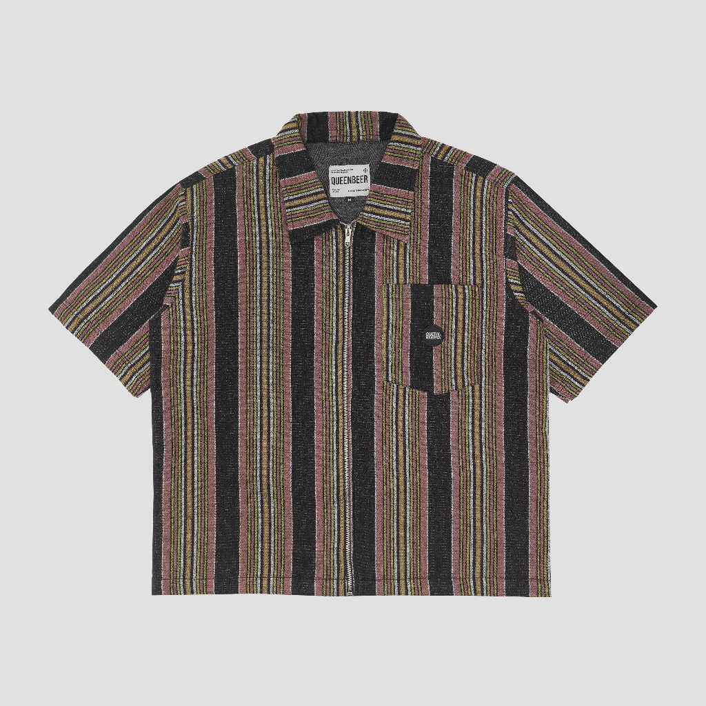 QueenBeer - Work Shirt Keith Stripe